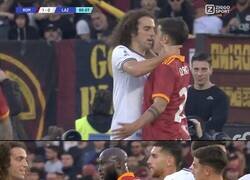 Enlace a Guendouzi se puso a discutir con Dybala...