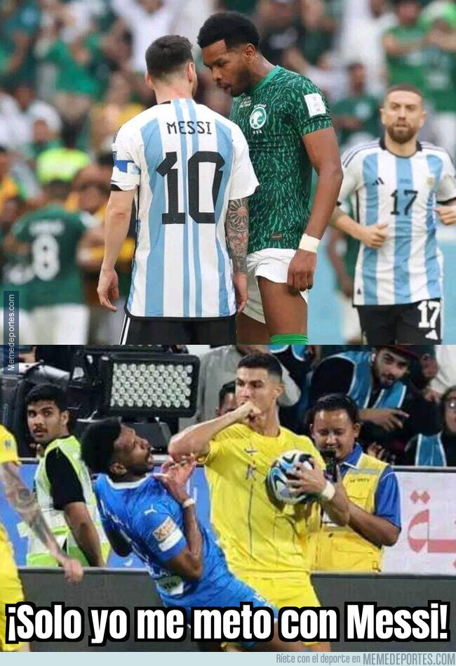 1203244 - El Bicho defendiendo a Messi