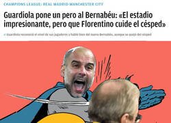 Enlace a El palo de Pep a Florentino y su nuevo estadio