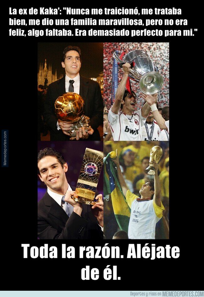 1203377 - La ex de Kaka' es una mujer rara.