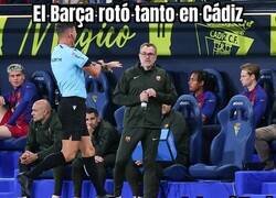 Enlace a Rotaciones en masa del Barça en Cádiz