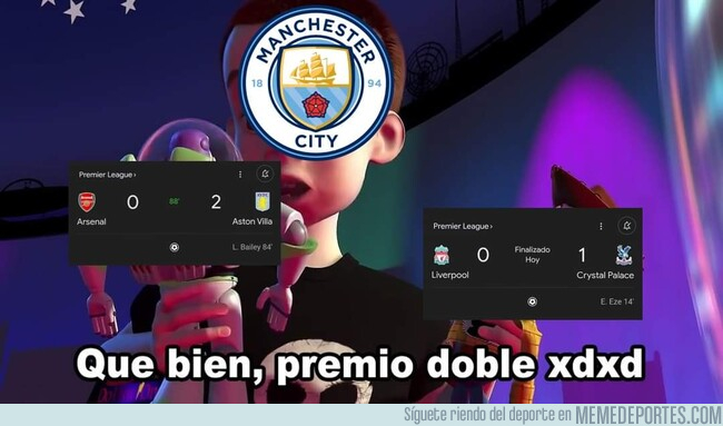 1203423 - El Arsenal y el Liverpool le regalan otra premier al City, que llega más tranquilo a su duelo contra el Madrid