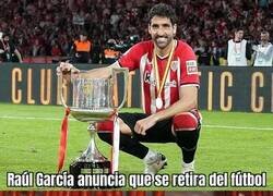 Enlace a Raúl García se retira del fútbol