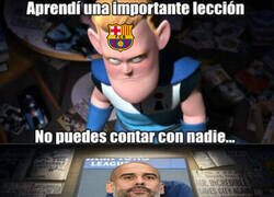 Enlace a A los culés ya no les queda ni confiar en Guardiola