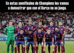 Enlace a Con el Barça no se juega