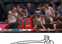 Enlace a Yo también me dedicaría al basket con ese brazo