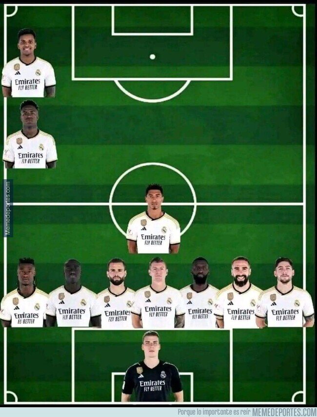 1203711 - Alineación confirmada del Madrid en en Clásico