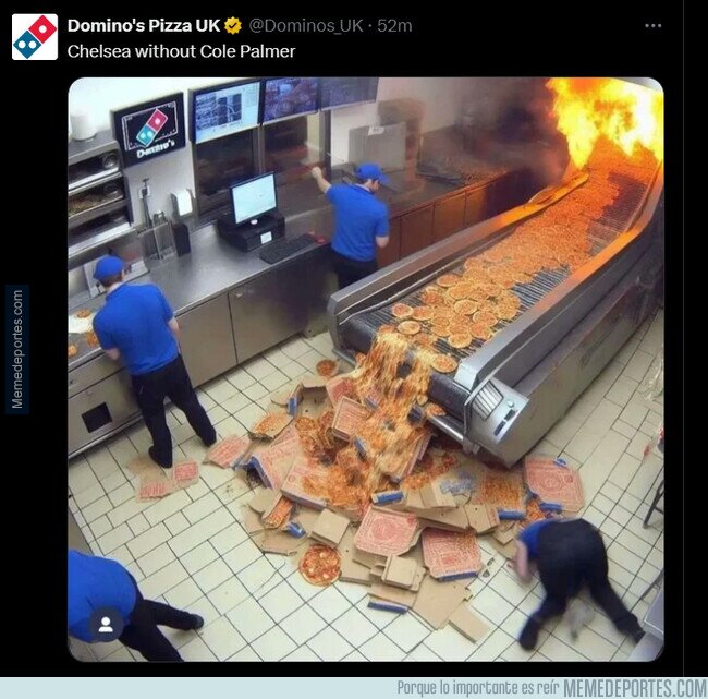 1203835 - Domino's UK burlándose del Chelsea otra vez