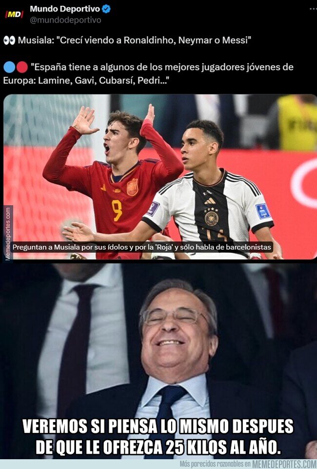 1203871 - Las declaraciones de Musiala que no gustan al madridismo