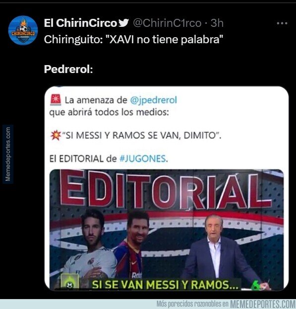 1203907 - La palabra de Pedrerol sobre Xavi