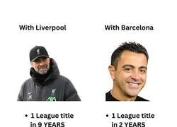 Enlace a Lo que pasa es que Klopp no tiene una caverna atrás quitándole mérito por todo.