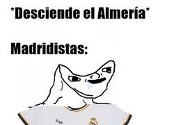 Enlace a ¿Lo de los Madridistas festejando el descenso de un equipo que arruinaron que humanidad tiene?