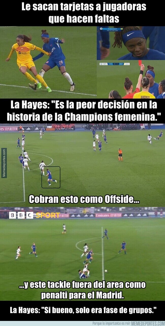 1203997 - El Mourinhismo hace escuela en el Chelsea femenino. Saben perfectamente a que palo trepar.
