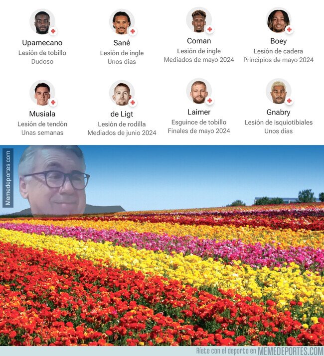 1204019 - Todos los lesionados que presenta el Bayern