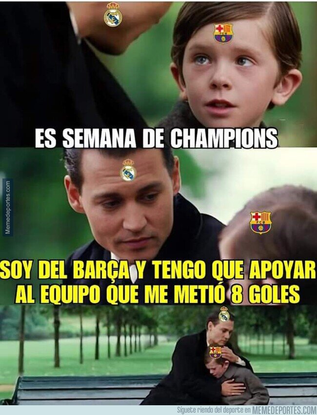 1204068 - Que difícil es ser culé en estos días de Champions