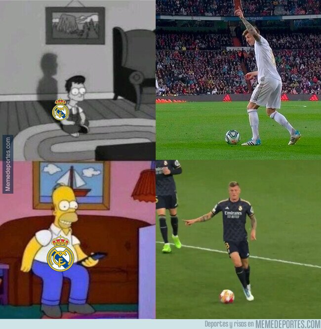 1204100 - Kroos volvió a indicarle el desmarque a Vinicius