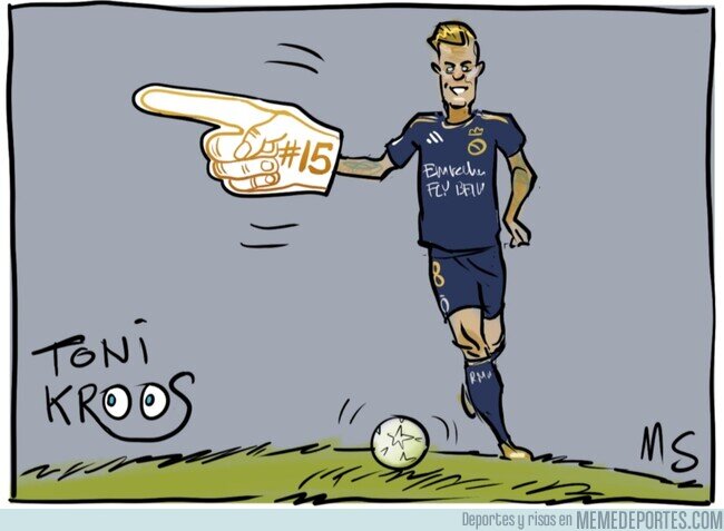 1204190 - El dedo de Kroos señala el camino