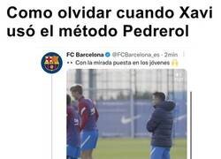 Enlace a Xavi y el método Pedrerol