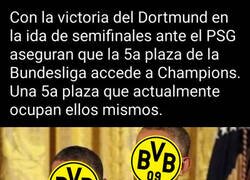 Enlace a El Borussia se gana una plaza para la próxima Champions