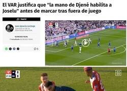 Enlace a Felicidades al Real Madrid por una liga limpia y merecida.