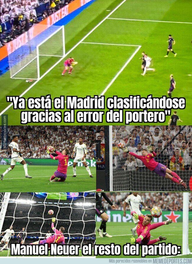 1204490 - La gente nunca recordará el partidazo que estaba haciendo Neuer