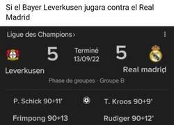 Enlace a Lo que se podría ver en la supercopa de Europa. Un objeto inamovible contra una fuerza imparable