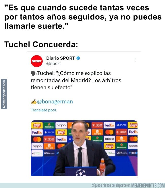 1204596 - Al fin podemos estar de acuerdo todos: No es suerte.