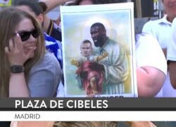 Enlace a La estampita que se vio ayer en Cibeles