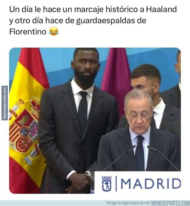 1204727 - El nuevo guardaespaldas de Florentino da miedito