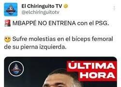 Enlace a Las molestias de Mbappé
