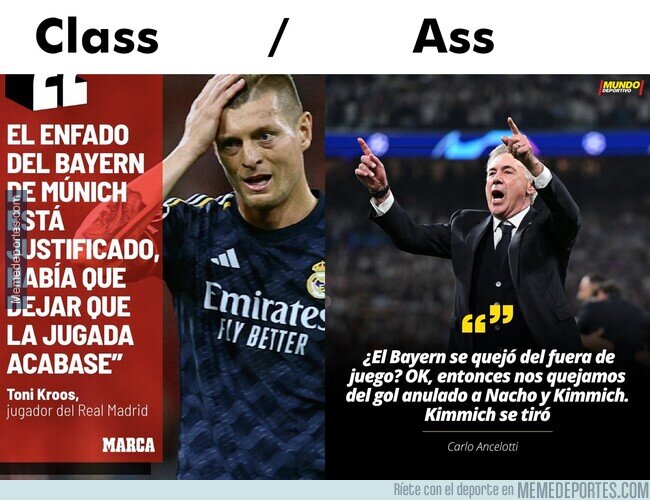 1204791 - Ya van dos errores arbitrales que reconoce Kroos. Esto al jefe no le va a hacer gracia