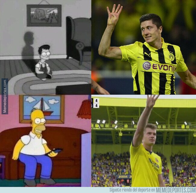 1204936 - Cuando un delantero vestido de amarillo le mete 4 al Madrid