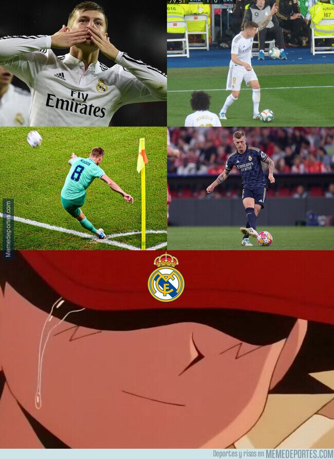 1205038 - Se retira la leyenda Toni Kroos