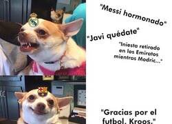 Enlace a Madridistas con leyendas culés vs culés con leyendas madridistas.