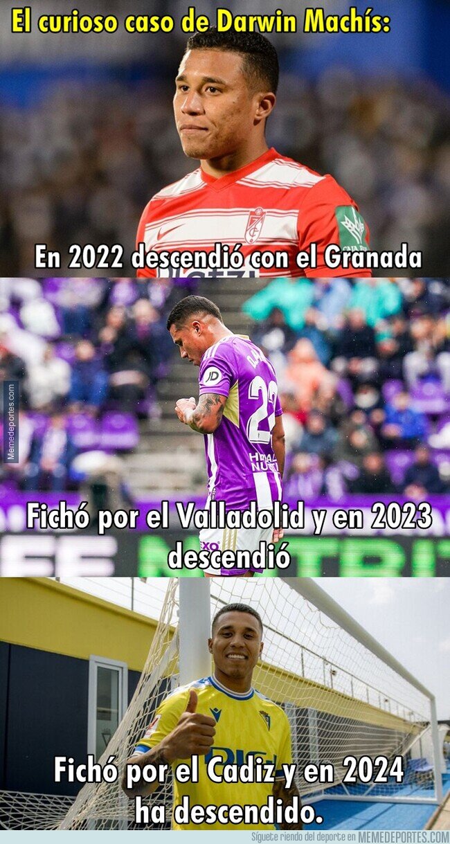 1205066 - Darwin Machís es posiblemente el gafe más grande de la liga española