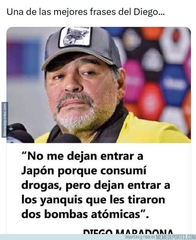 1205236 - Una de las mejores frases de Maradona