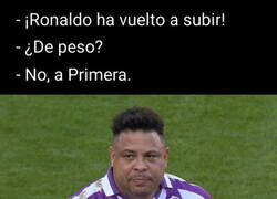 Enlace a Ronaldo y su Valladolid están de vuelta