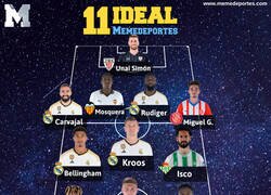 Enlace a Nuestro 11 Ideal Memedeportes de LALIGA 2023/24. ¡Gracias a todos por participar!