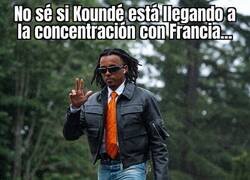 Enlace a Koundé me tiene confuso