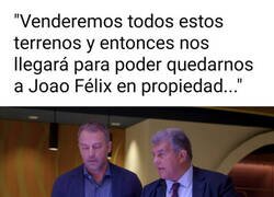 Enlace a Laporta presenta a Flick el proyecto