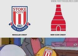 Enlace a ¡Están a punto de cargarse el escudo del Stoke City!