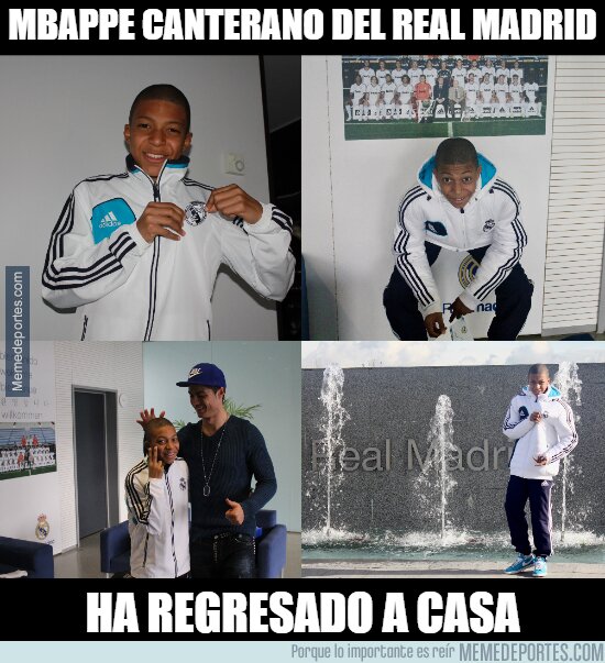 1205658 - Bienvenido de nuevo a casa Mbappé