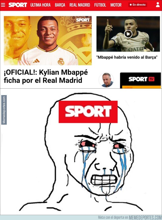 1205666 - Veo a los de Sport un tanto deshidratados