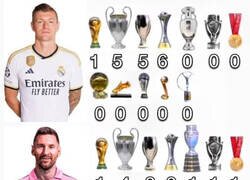 Enlace a Para los que hablan de un mejor palmarés de Kroos sobre Messi
