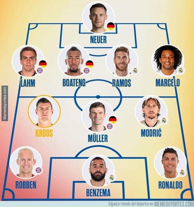 1205758 - Le pidieron a Kroos un 11 ideal de compañeros con los que jugó