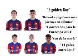 Enlace a La cantera del Barçaa está más inflada que las llantas de Toretto