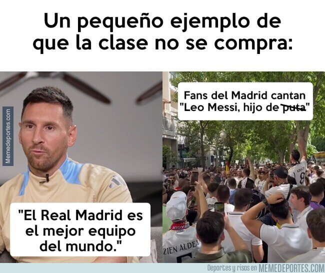 1205872 - Messi enseñándole a los madridistas lo que es el respeto
