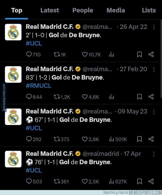1205911 - De bruyne solía estar encantado contra el Madrid