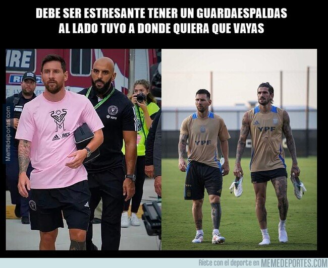 1205912 - Los guardaespaldas de Messi