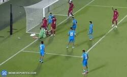 Enlace a Polémica con Qatar por este gol con el que derrotaron a India en la clasificación al mundial